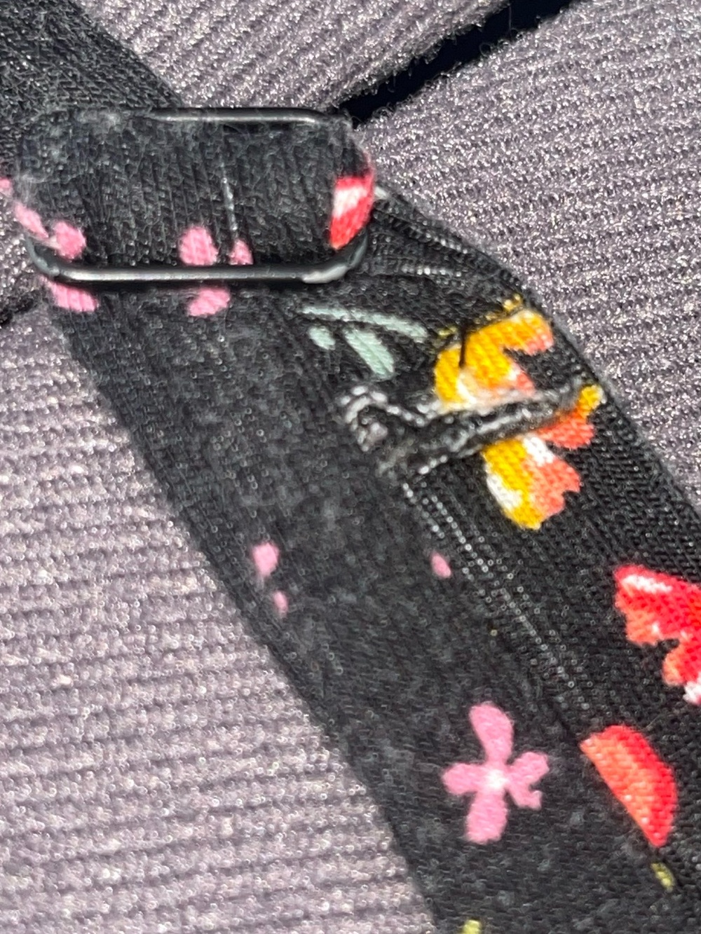 Torrid Plus Size Black Floral Midi Dress with Spaghetti Straps - Picture 3 of 9